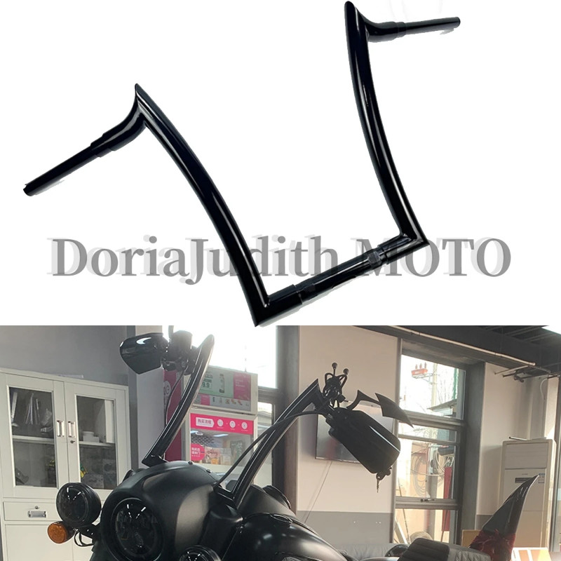 For Indian Dark Horse Custom handlebars Motorcycle 1-1/2 inches 38MM Custom horn handlebars