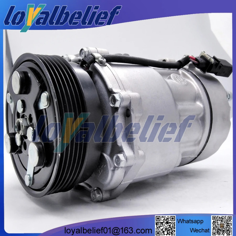 SD7V16 AC Compressor For Car Volkswagen Beetle L4 1.8L 1.9L 2.0L 1998-2000 1J0820805 7M0820803B 1J0