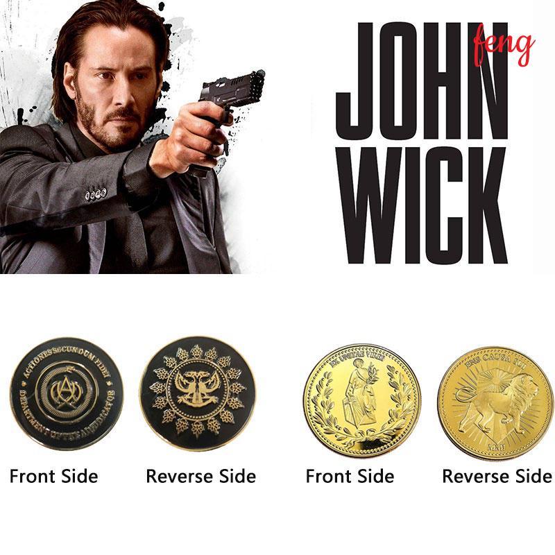 ของแท้ Wick John Continental Hotel Gold Coin ต้องมีทุกพัดลมสําหรับ