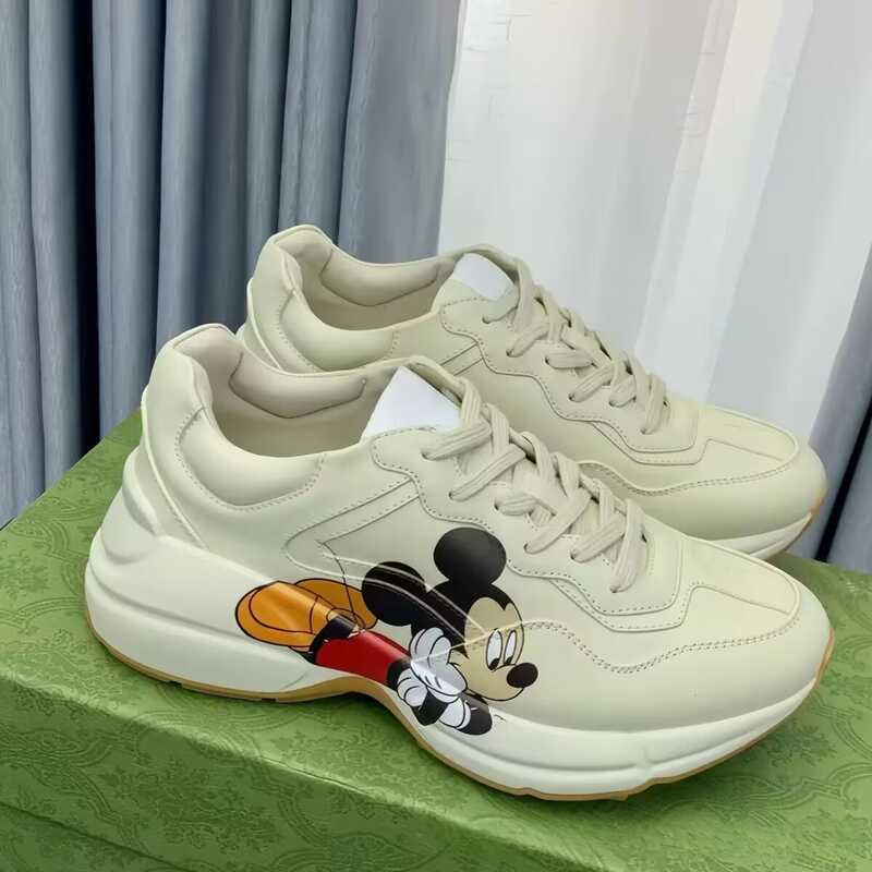 G Home Daddy รองเท้ากีฬาผ้าใบผู้หญิง หนา และมีความสูง เทรนด์ใหม่