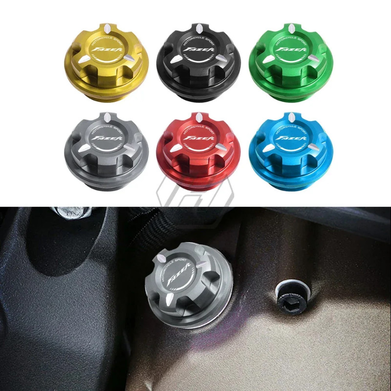 For Yamaha Fazer8 FZS600 FZS1000 FZ8 FZ1 FZ6 Fazer Motorcycle Engine Oil Cap Bolt Screw Filler Cove