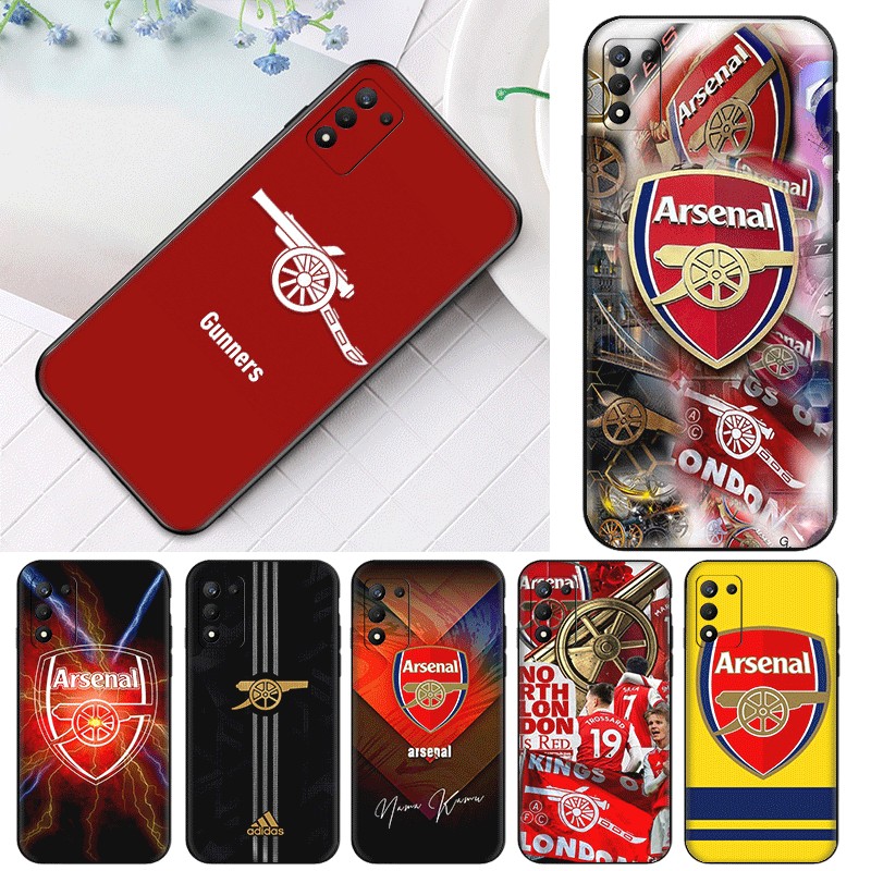 CK1 Sports Memorial Arsenal FC สําหรับ Realme 3 5 6 7 8 Pro 5i 5s Q 6i 7i ความเข้ากันได้ TPU Spot พล