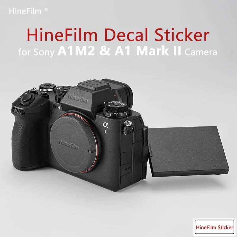 Hinefilm ผิวสําหรับ Sony A1M2 กล้องป้องกันฟิล์มสําหรับ Sony Alpha 1 II กล้องสติกเกอร์ ILCE-1M2 Wrap 