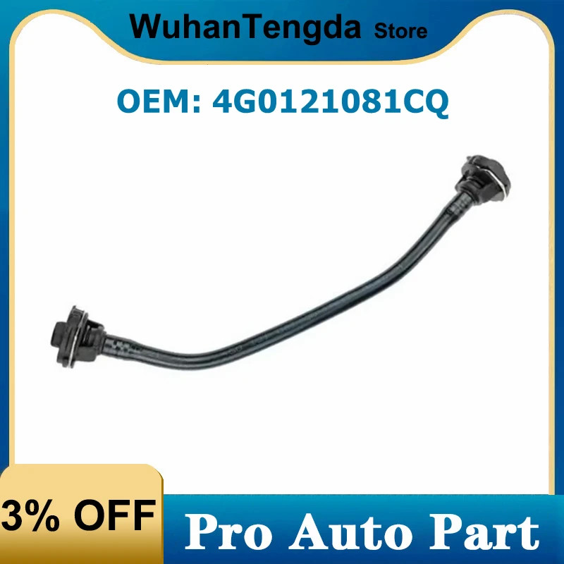 for Audi C7 A74.0T Engine Crankcase Breather Hose Radiator Overflow Coolant Pipe 4G0121081CQ