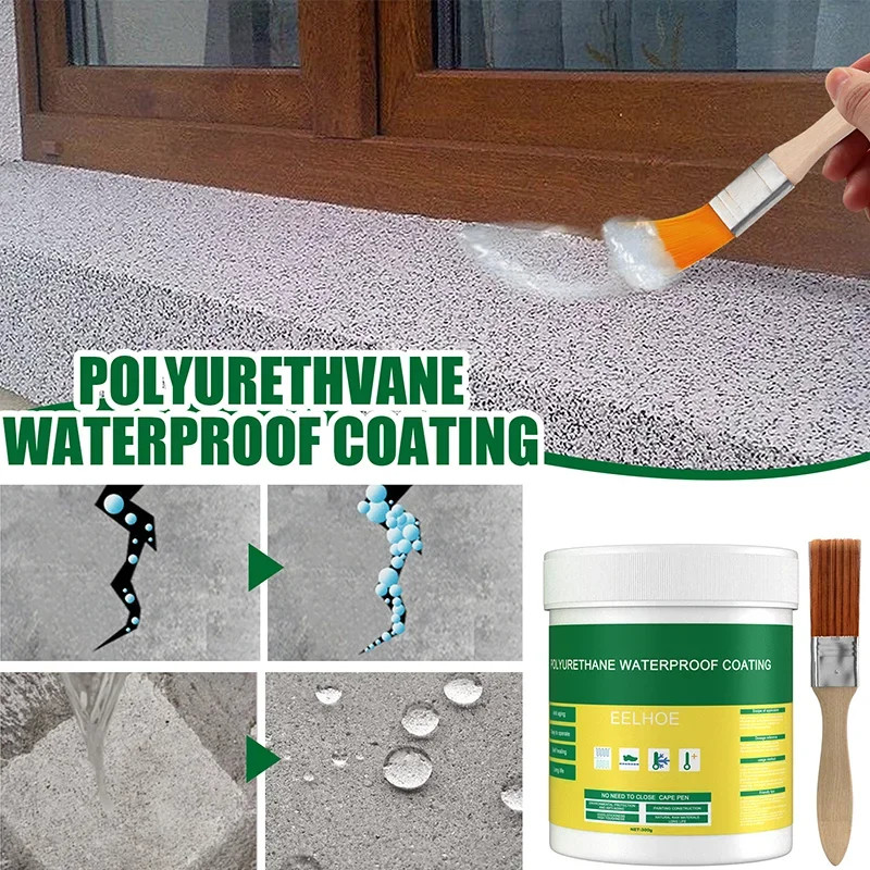 Transparent Waterproof Glue Adhesive 200/400/600/900g Wall Bathroom Toilet Floor Tile Wall Leak-pro