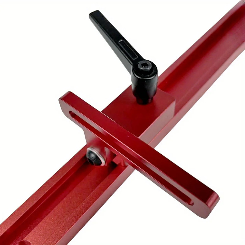 Aluminium Alloy T-track 30 Type Miter Track Stop - Woodworking Chute Rail, T-track T-slot Miter Tra