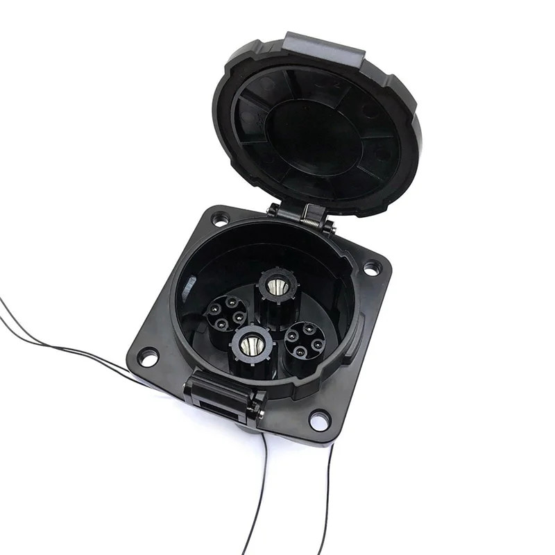 EV Charger Connector CHADEMO Socket 200A EVSE CHAdeMo Inlet Socket for Japanese Electric Nissan DC