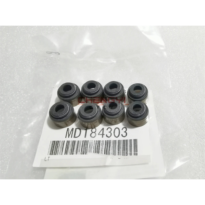 8PCS Inlet&Exhaust Valve Stem Seal For Mitsubishi Pajero Montero V31W V32W V33W V43 V73 V93W L200 I