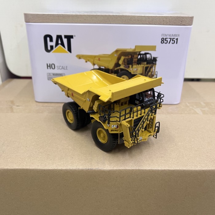 DM 1: 87 CAT 785 Carterpillar Mineral Truck Dump Truck Truck Truck Alloy Engineering Truck Model 857