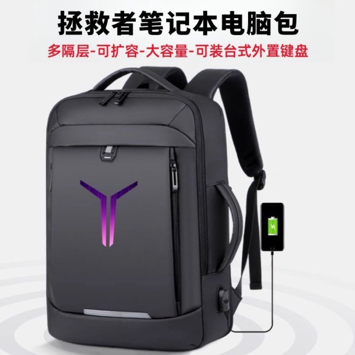 2025 Lenovo Saviour Y7000P กระเป๋าคอมพิวเตอร์ 15.6 Y9000P/R9000P กระเป๋าเป้สะพายหลังโน๊ตบุ๊คเกม 53 ซ