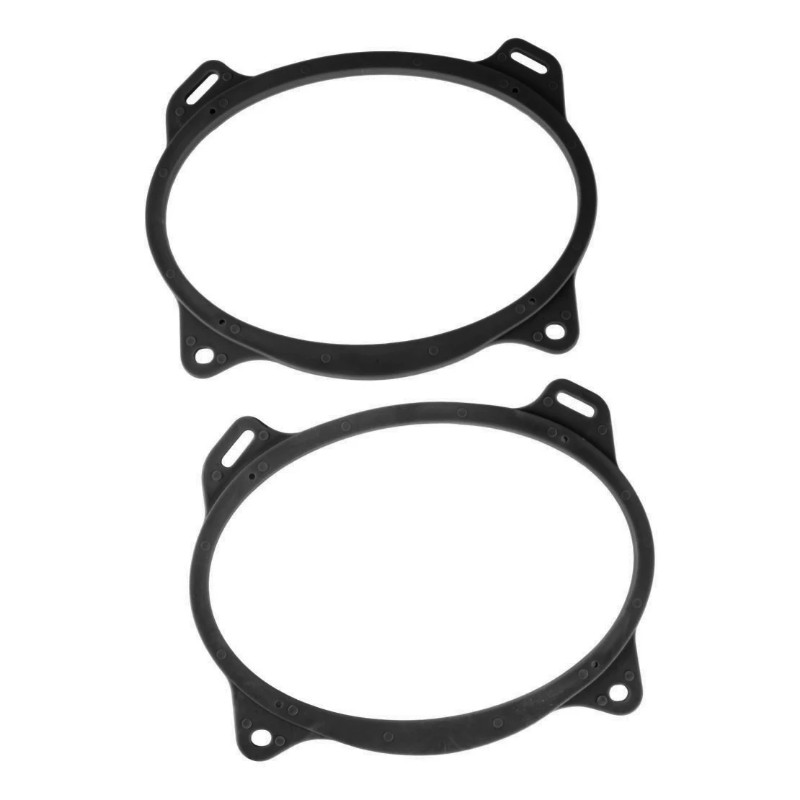 2Pcs 6" x 9" Oval Rear Speaker Mounting Adapter Fit for Toyota Corolla Camry Solara Yaris Liftback