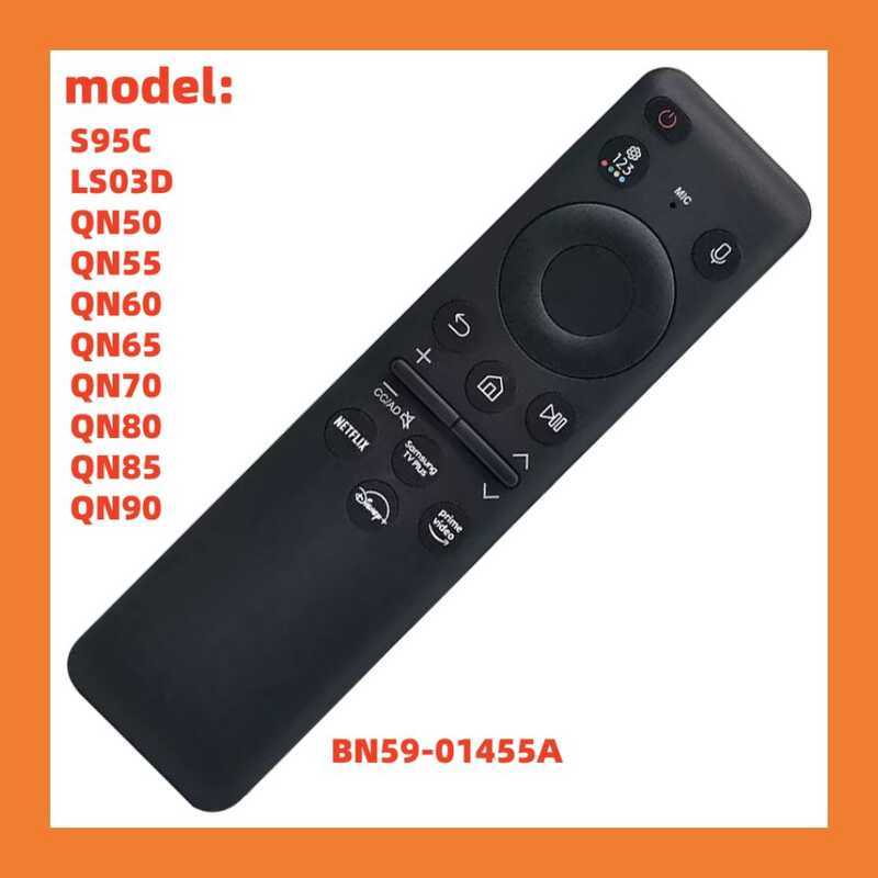 เสียงพลังงานแสงอาทิตย์รีโมทคอนโทรล BN59-1155A ใช้งานร่วมกับ Samsung TV S95C LS03D QN50 QN55 QN60 QN6