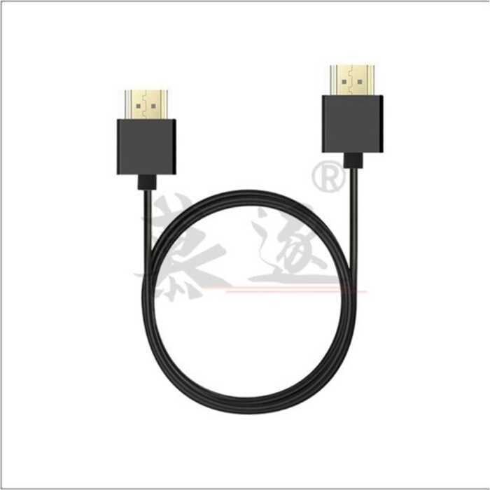 สาย Hdmi บางเฉียบถึง Mini Micro Hdmi รองรับชาย Super 0 Od Hd 4k สาย 60hz 3 30 ซม. บางนุ่ม 2k