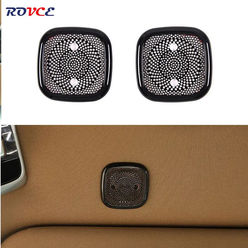 ROVCE For Land Rover Range Rover Sport Vogue L460 2023 Stainless Steel Car Roof Speaker Decoration