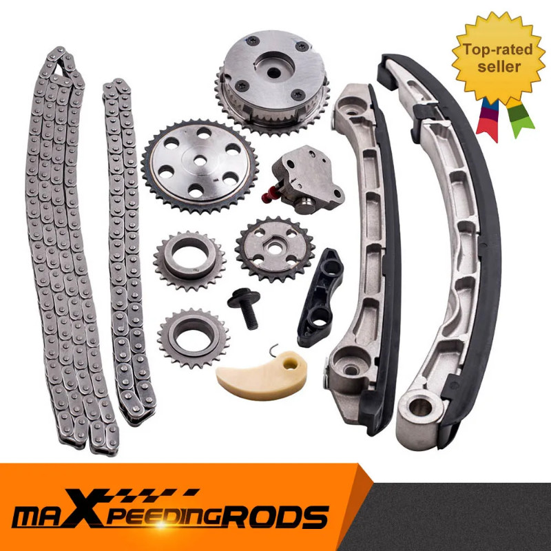 Timing Chain Kit W/Cam Gear L3-VDT 1L5Z6268AA 1S7Z6A895AA 	VVT Acuator For MAZDA CX7 3 6 CX-7 2.3L