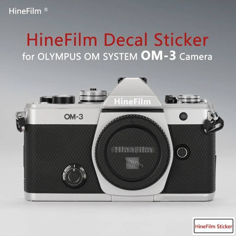 Hinefilm Skin สําหรับ Olympus OM3 สติกเกอร์กล้องโปร่งใส OM 3 ผิวกล้องที่ชัดเจนสําหรับ Olympus OM-3 ก