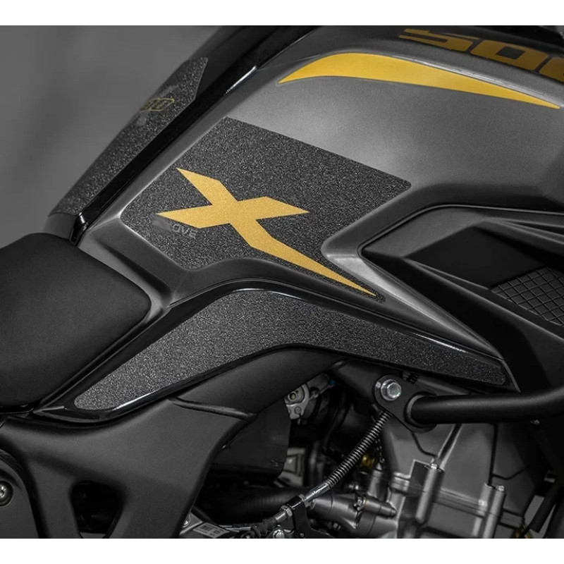FOR Colove 500X 525X KY500X KY525X Motorcycle Tank Pad Protector Leather Frosting Sticker Decals Ac