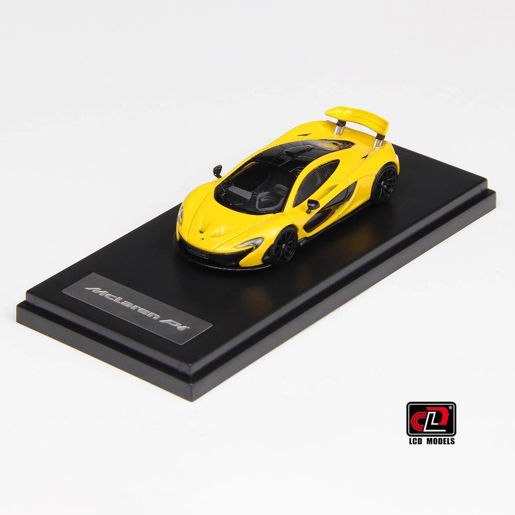 LCD 1: 64 McLaren P1 McLaren Supercar โมเดลรถโลหะผสมจําลอง