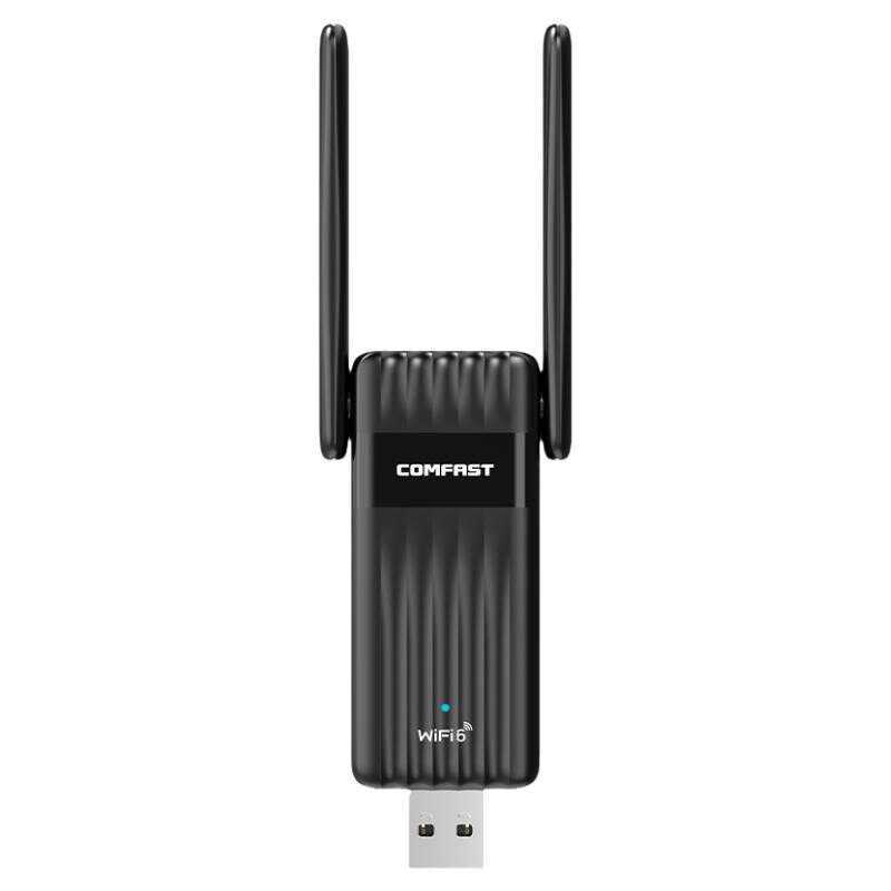 COMFAST คอมฟาส | อะแดปเตอร์เครือข่ายไร้สาย USB Gigabit AX900 Dual-Band พร้อม Bluetooth 5.3