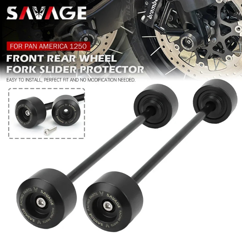 Rear Front Axle Fork Crash Slider For Harley Pan America 1250 RA1250 RA1250S Motorcycle Protector W