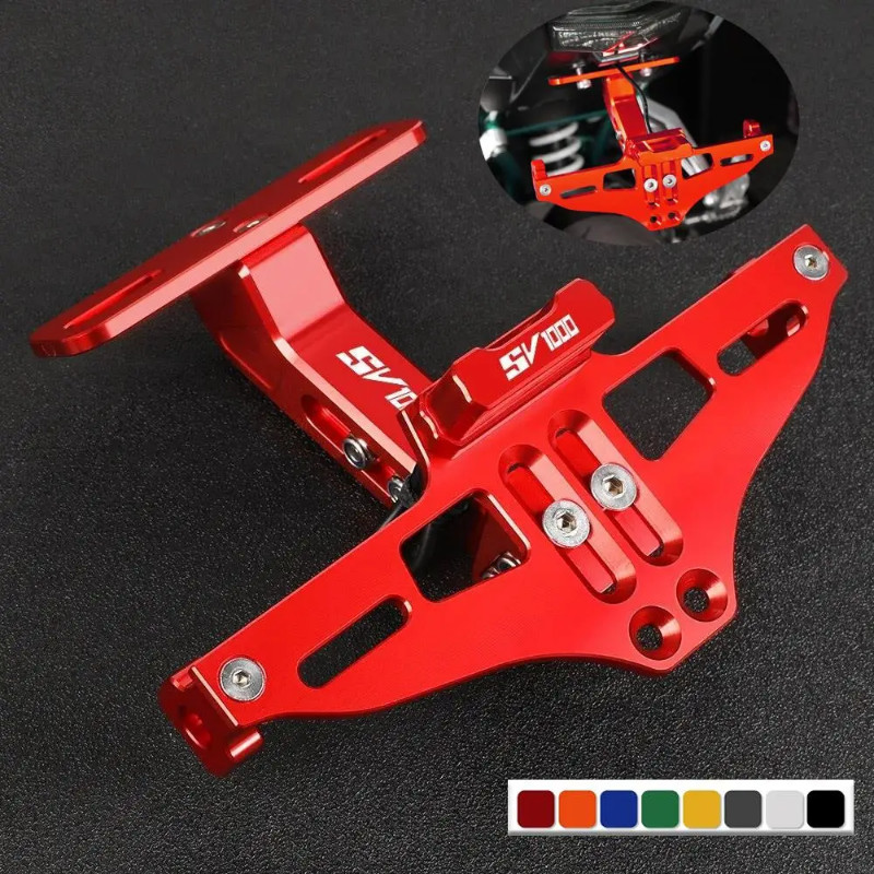 For SUZUKI SV1000 SV1000S SV 1000 1000S 2003 2004 2005 2006 2007 License Plate Holder Number Plate