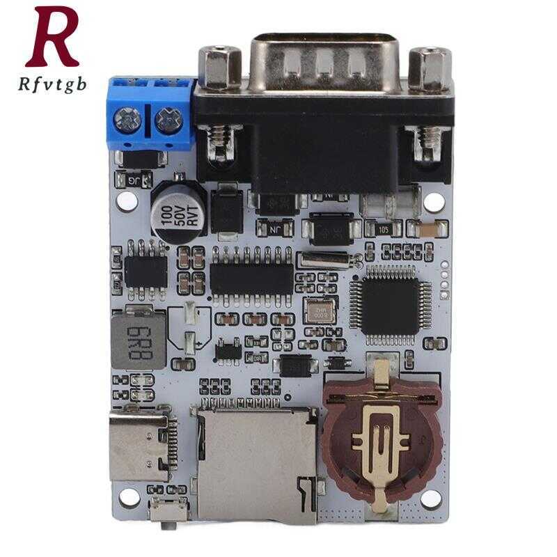เครื่องบันทึก Serial Data Logger พร้อมตัวบ่งชี้ LED 2 ดวง, Timestamp TXT File Archive Storage อินเทอ
