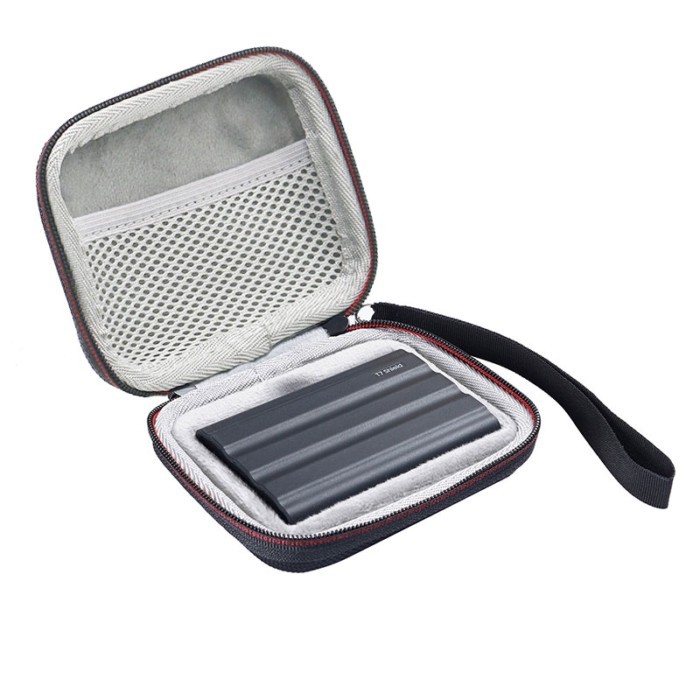 เหมาะสําหรับ Samsung T7 Shield Solid State Drive เคสป้องกัน T9 กระเป๋าฮาร์ดไดรฟ์ touch Shock-proof H