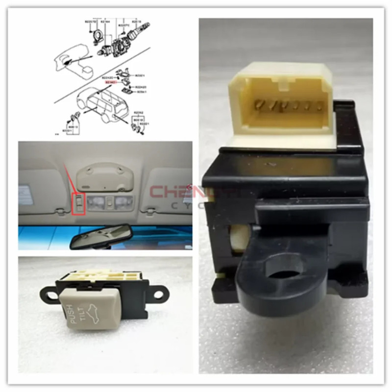 Sunroof Glass Switch For Pajero Montero Sport CV5W KG4W KG6W KH4W KH6W KH8W V85W V93W V97W V98W MR6