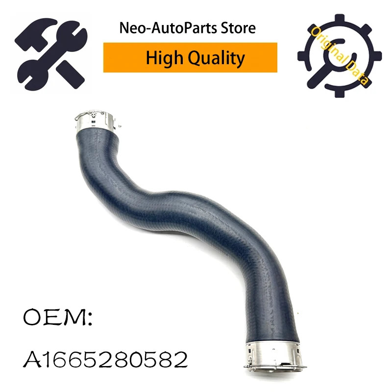 A1665280582 Turbo Intercooler Pipe Hose For Mercedes Benz W166 M Class ML250 ML 300 GLE 250 CDI OEM