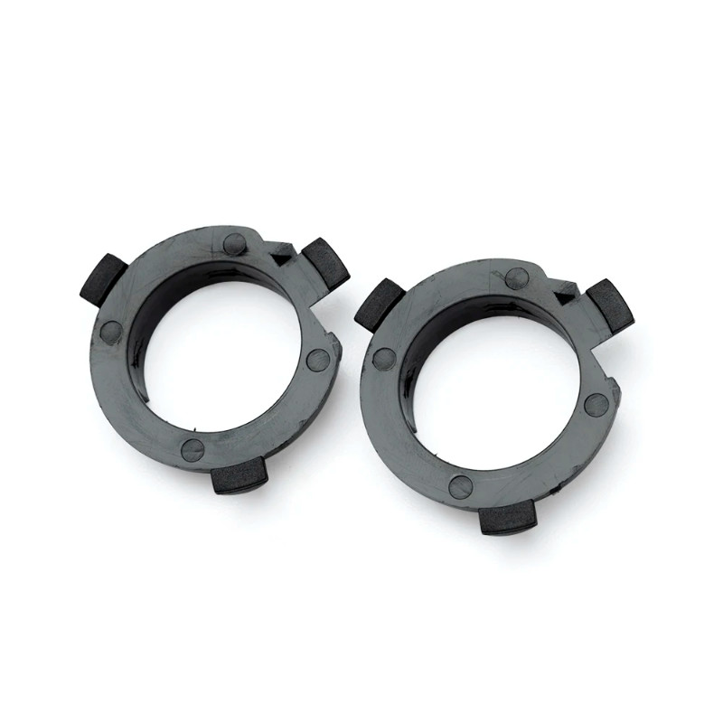 2PCS H7 LED Headlight Retainer Bulb Base Headlamp Socket Adapter for Hyundai Santa Fe i30 i40 Kona