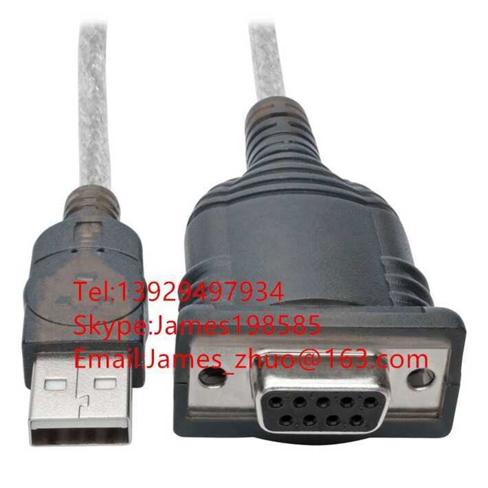 USB to DB9 Serial Port Cable Male/Female USB to Null Adjustment Decontroller Cable พร้อมชิป FTDI ดั้