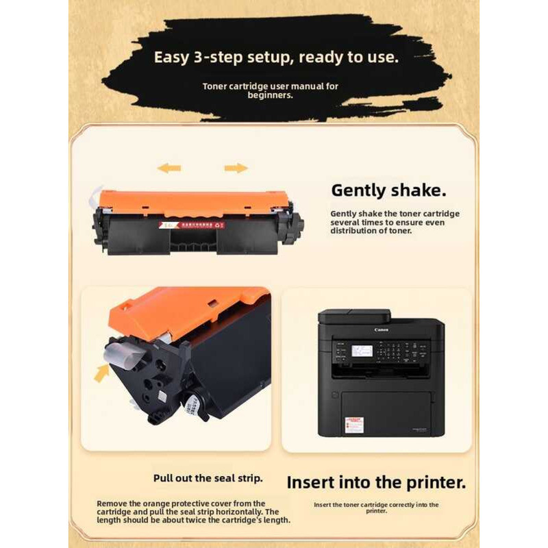 Canon ใช้งานร่วมกับ Toner tridge CRG051 สําหรับ MF269dw LBP162dw 162dn MF263dn MF266dn MF264dw MF267