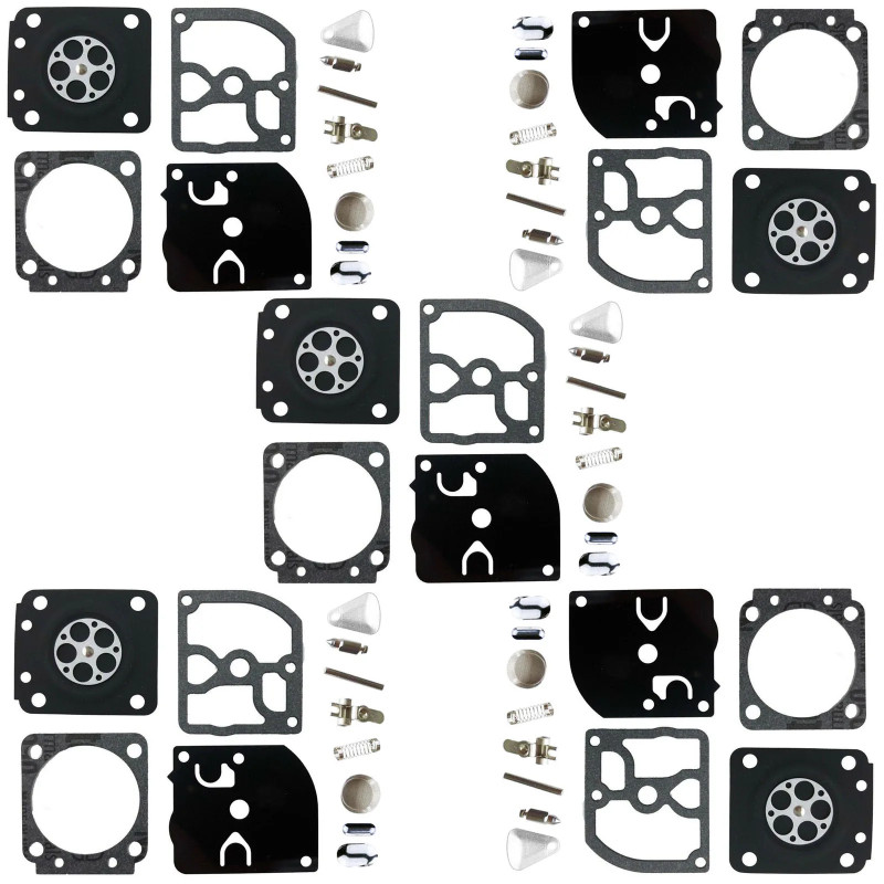 5Pc Carburetor Repair Kit FS106 FS108 FS120 FS200 FS250 FS300 FS350 FS400 FS450 Zama RB-40 RB-85 C1