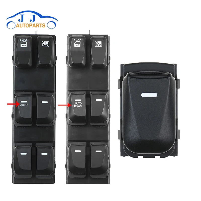 93571-2S050 Power Master Window Control Switch Glass Lifter Regulator Car 93571-2S000 93576-2S000 F