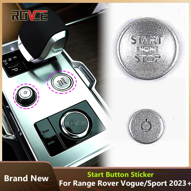 ROVCE One Touch Volume Button Sticker for Land Rover Range Rover Vogue L460 / Range Rover Sport 202