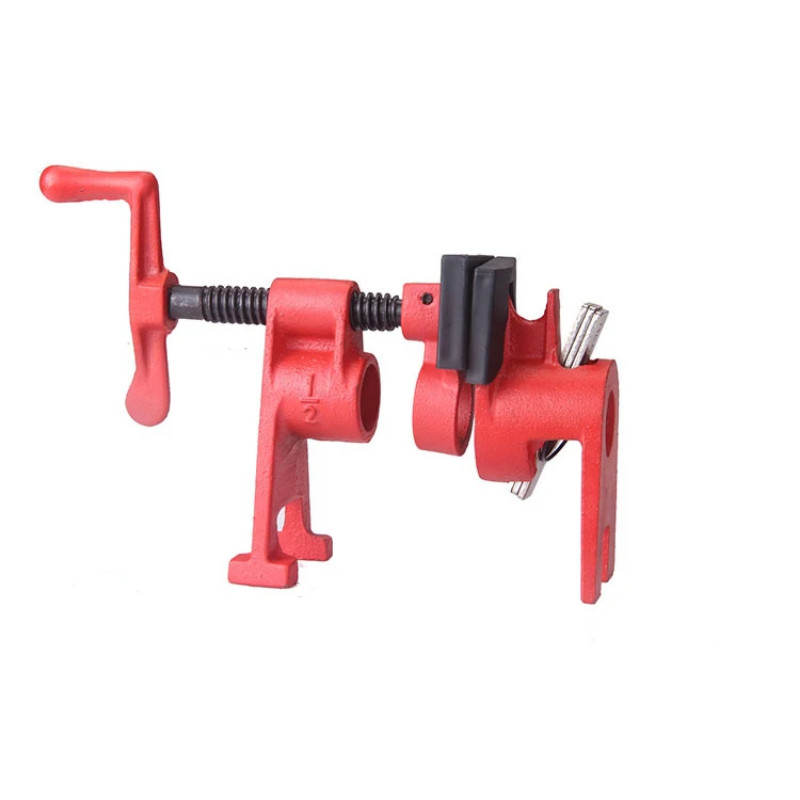 3/4 inch 1/2inch Heavy Duty Pipe Clamp Woodworking Wood Gluing Pipe Clamp  Pipe Clamp Fixture Carpe