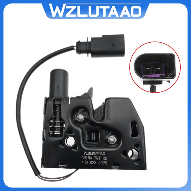 4H0823509C Engine Hood Latch Locking For Audi A8 2010-2017 A8/S8 Quattro 2010-2017 4H0823509D 4H082