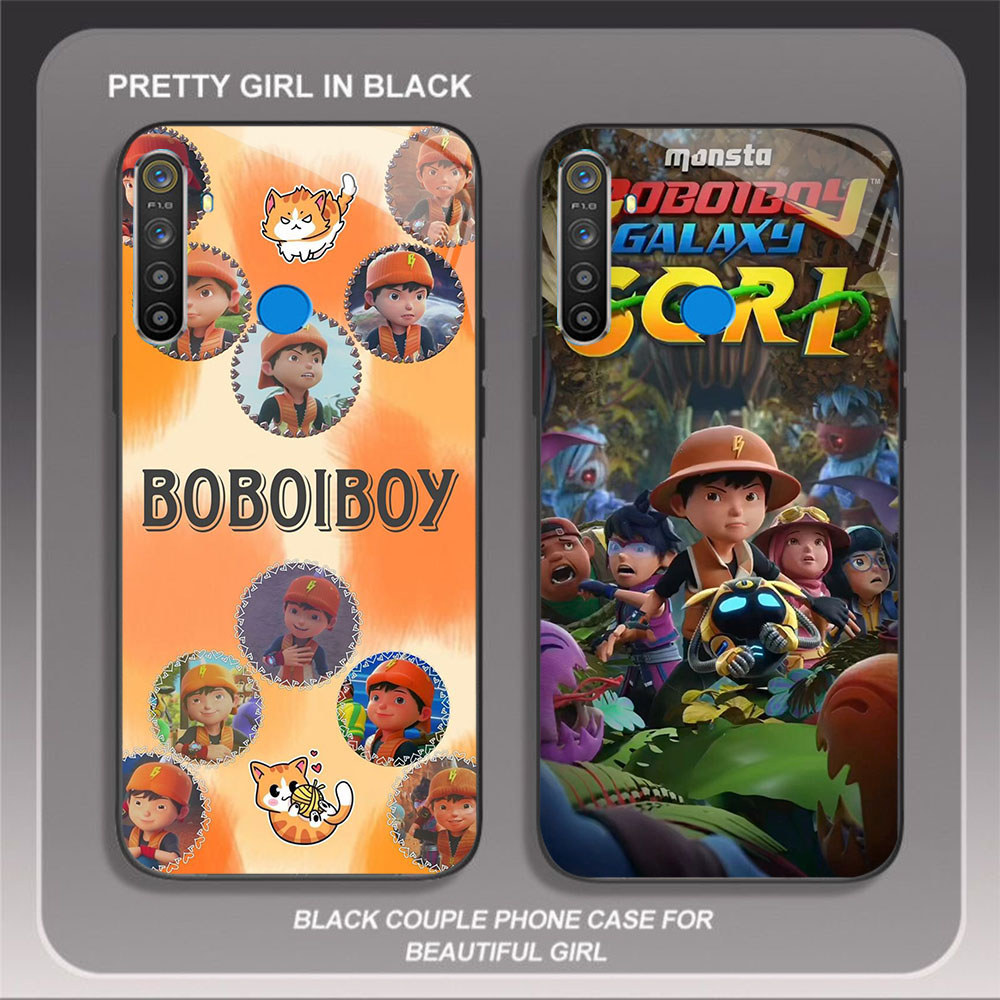 HK-50 X Boboiboy แก้วแก้วสําหรับ OPPO Realme Narzo Reno 5S 3 5i F27 10 10A C65 3i 13F 12F 20A 20 7 6