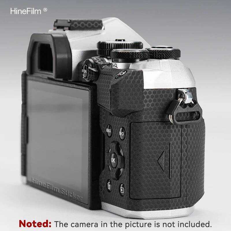 ▥ Hinefilm ผิวสําหรับ Om5ii กล้องรูปลอกสกินสําหรับ Olympus Om-5 MARK II กล้อง Skin Protector Wr