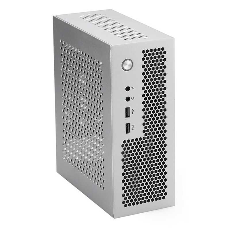 A09 HTPC Mini ITX Gaming PC แชสซีเดสก์ท็อป USB2.0 Home Case