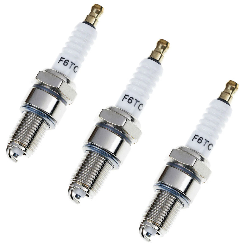 3 Pcs Spark Plug F6TC W7DO W7DP L14Y L15Y L15YC 300 415 8332 8415 N10Y N7YC N8Y N9YC N9YCC N9YCX OE