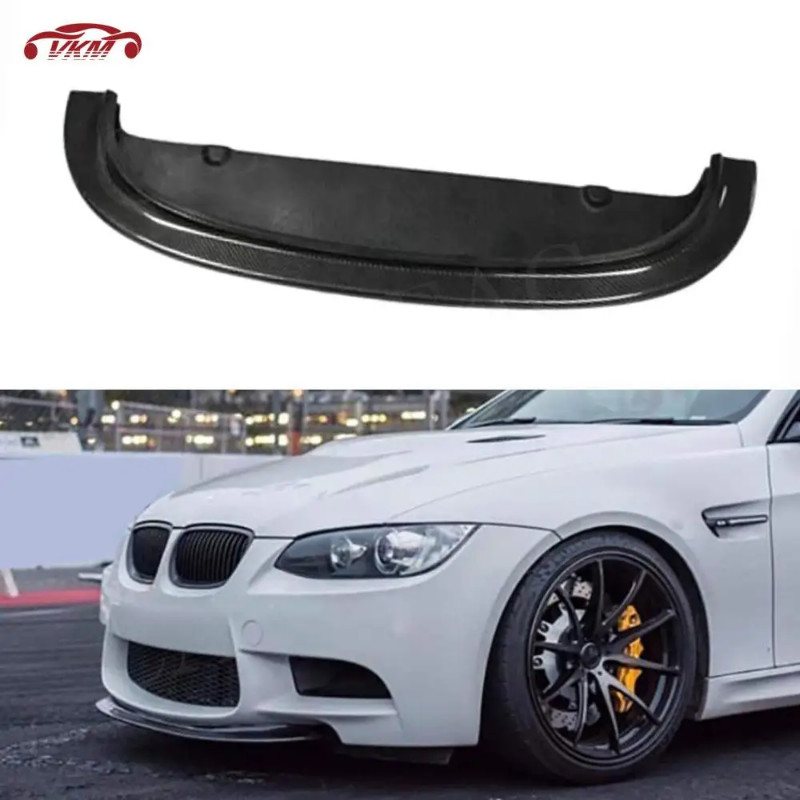 Forged Carbon Fiber Front Bumper Lip Spoiler Splitter for BMW 3 Series E90 E92 E93 M3 2005-2012 Pro