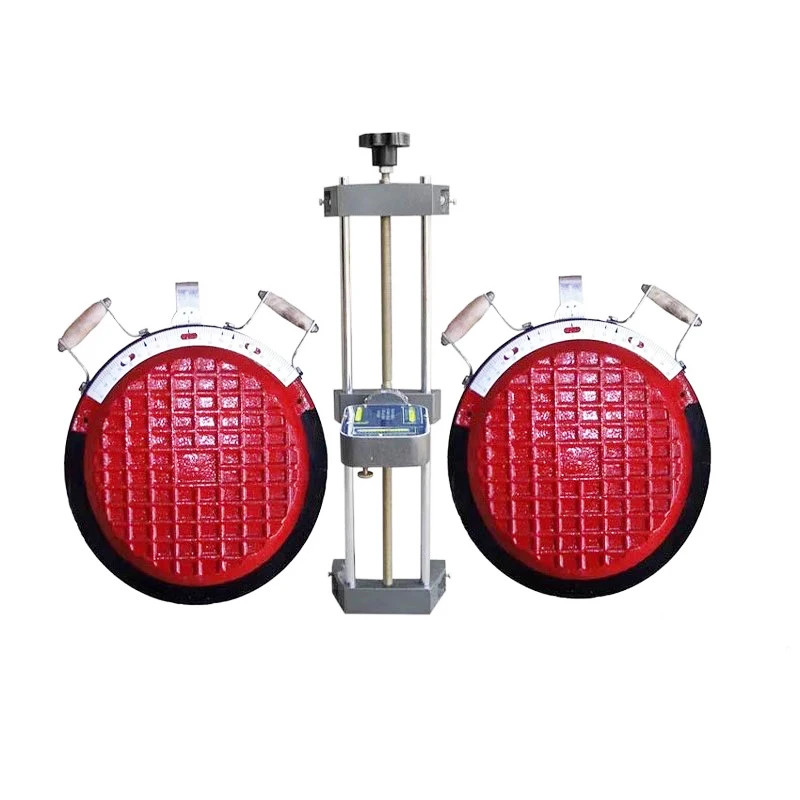 Car front wheel aligner, cart steering wheel steering angle detector, measuring instrument, angle m