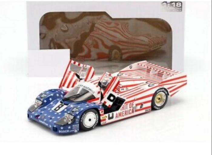 Solido Solido 1 18 Porsche Alloy Racing รุ่น Porsche 956 2.5L 1986