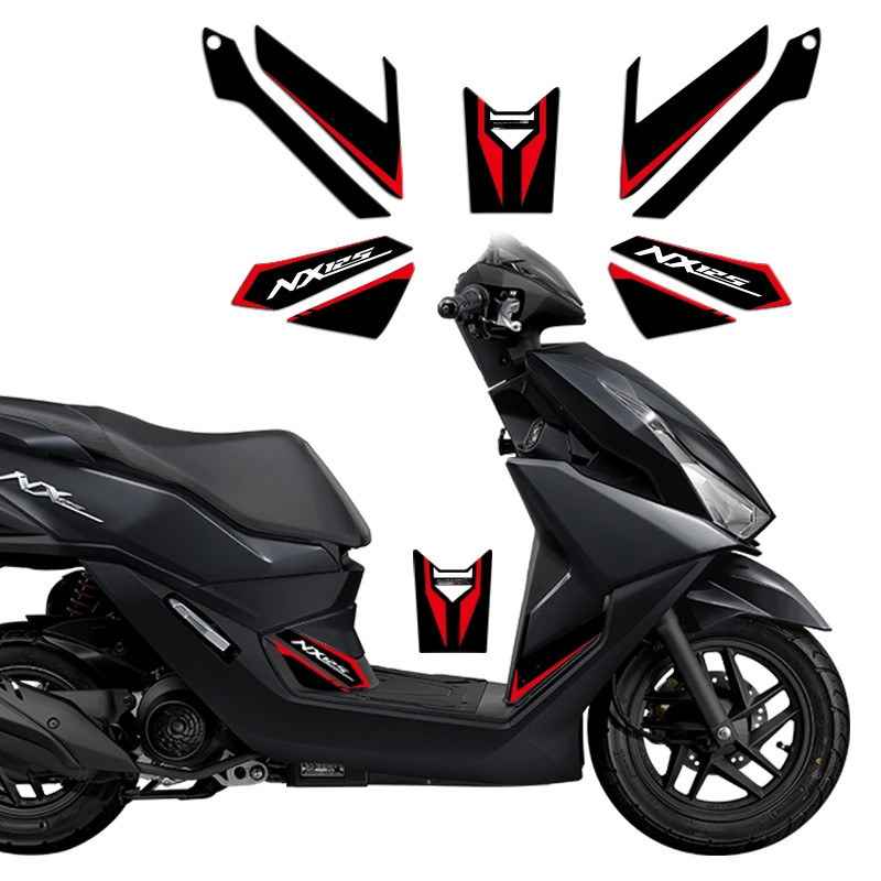 Motorcycle body fairing sticker logo decals Protector Decal For  NX125 NX 125