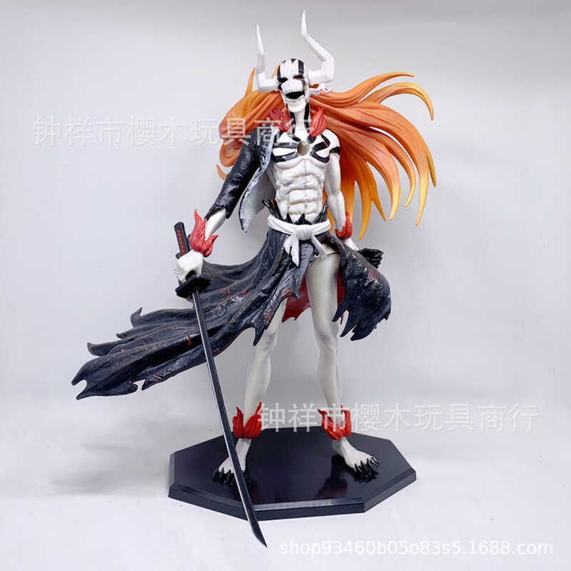 อะนิเมะ Death God Ox Head Ichigo Kurosaki Ichigo Death Guard Ichigo หลังฉาก Void ชุดตกแต่งรูปปั้นของ