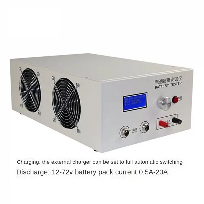 New Ebc-B20H 12-72V 20A Lead Acid Lithium Battery Capacity Tester Support External Charger Charging