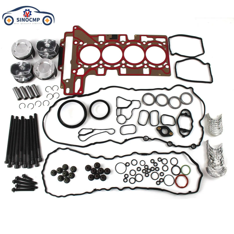 N20B20 N20B20B N20B20D N26B20A 2.0 Engine Piston Overhaul Rebuild Kit Crankshaft Camshaft Con Rods