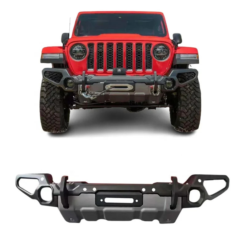 Car Front Bumper Manufacturer for Jeep Wrangler JL  & Gladiator JT for JL wrangler accessories 2018