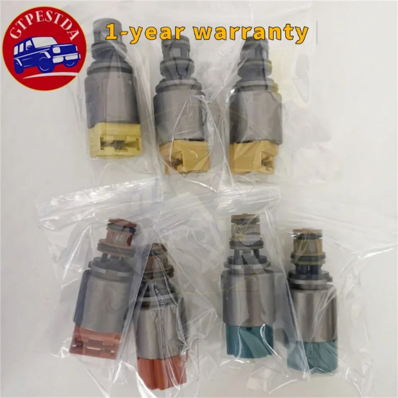 7 PCS Solenoid KIT ZF 6HP21 6HP28 Transmission solenoid valves 1068 298 046 For BMW X5 X4 X3 & Audi
